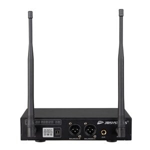 JB Systems HF-PRO TWIN Dubbele draadloze microfoonontvanger JB Systems HF-PRO TWIN Dubbele draadloze microfoonontvanger