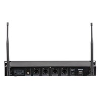 JB Systems HF-PRO QUAD Viervoudige draadloze microfoonontvanger HF-PRO QUAD Viervoudige draadloze microfoonontvanger