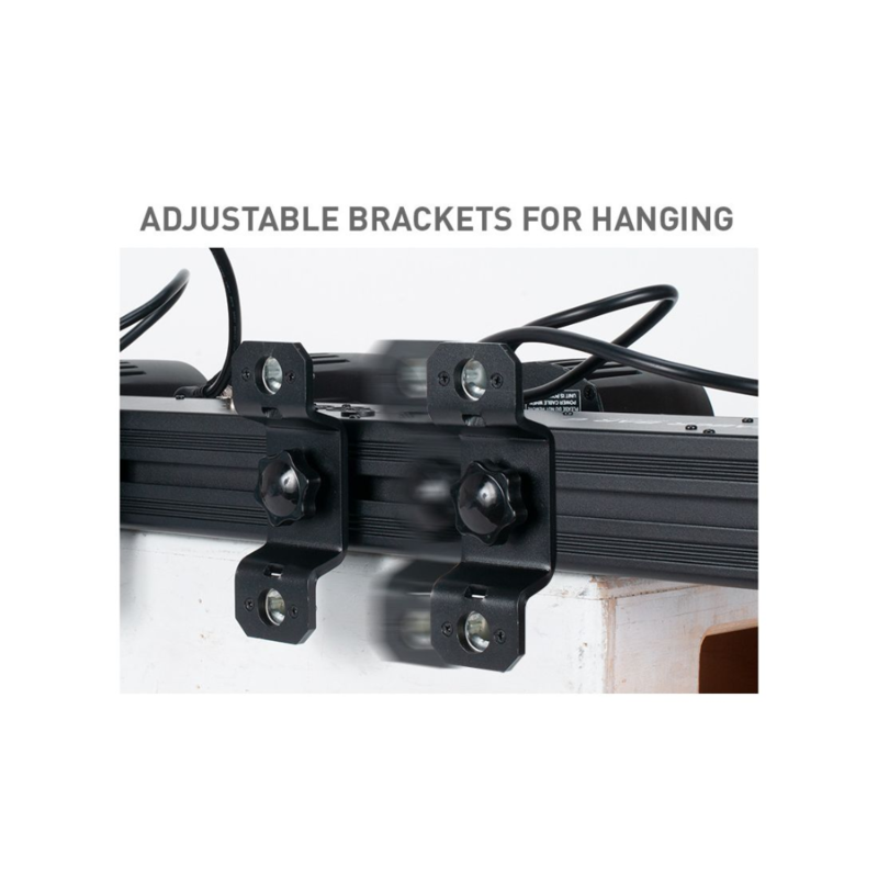 ADJ Saber Bar 6 LED pinspot 6x 15 W Saber Bar 6 LED pinspot 6x 15 W