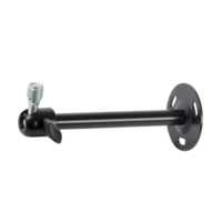 24350 Universele muurbeugel met draaibare kogel zwart