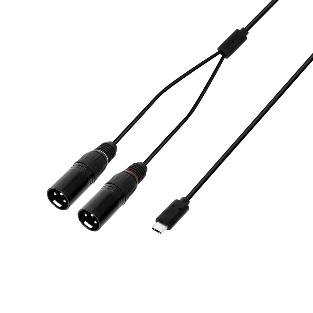 Adam Hall 3 STAR Y MM USB-C 0300 Audiokabel USB-C naar 2x XLR 3 m afbeelding