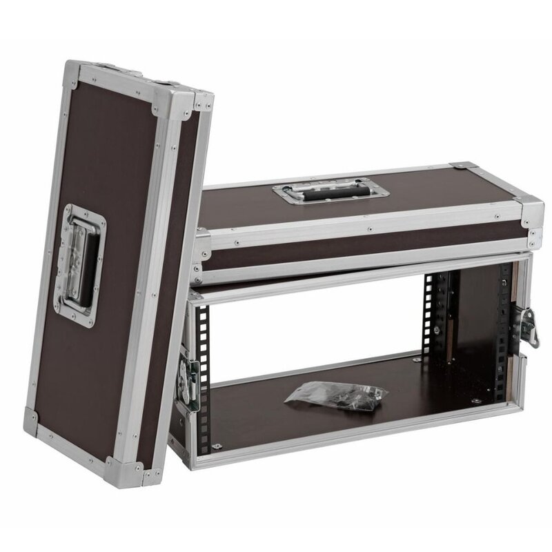 Roadinger Rack Profi 19 inch flightcase 5HE 250 mm diep Rack Profi 19 inch flightcase 5HE 250 mm diep