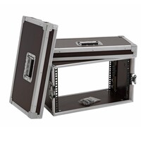 Roadinger Rack Profi 19 inch flightcase 6HE 250 mm diep Rack Profi 19 inch flightcase 6HE 250 mm diep