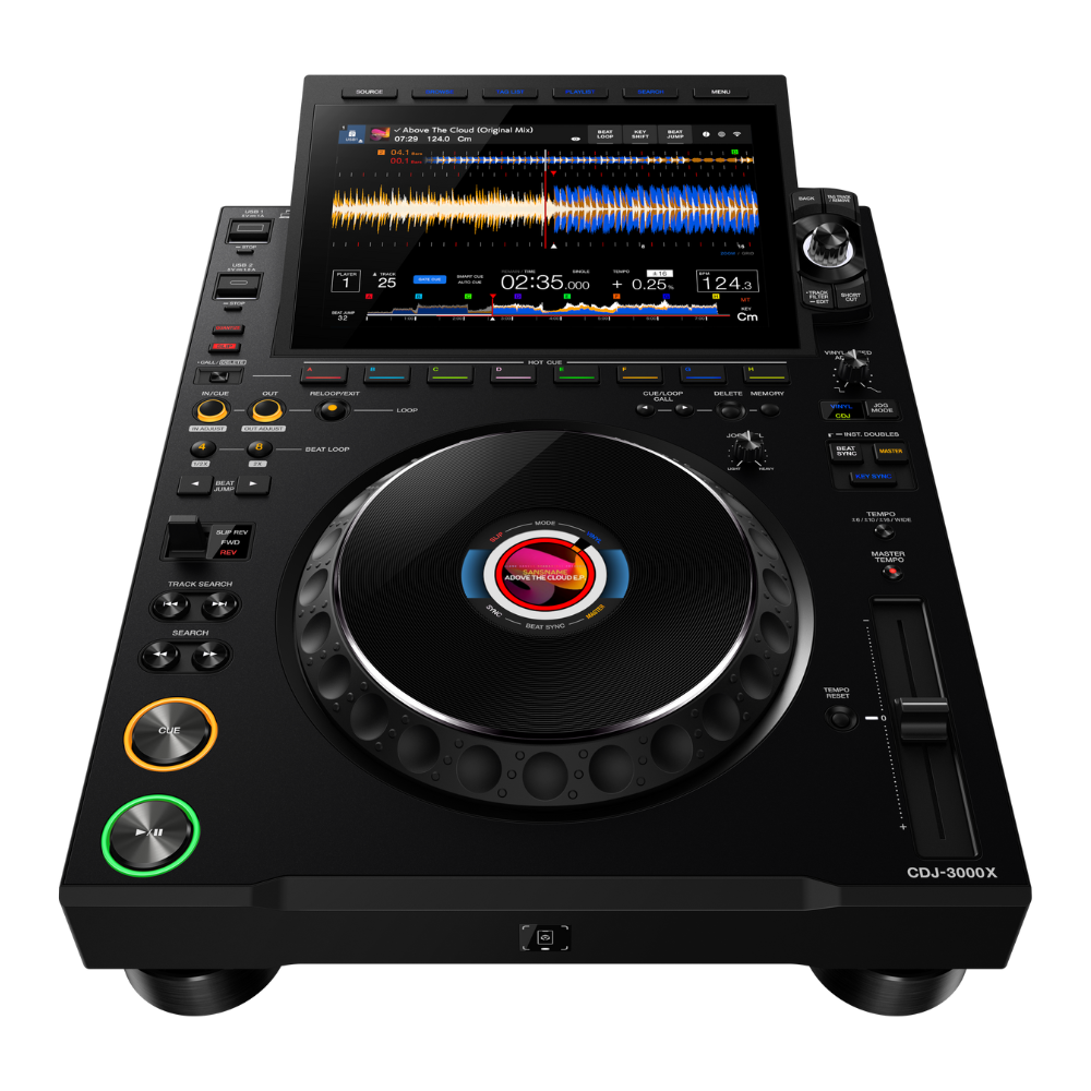 AlphaTheta CDJ-3000X DJ Tabletop mediaspeler afbeelding