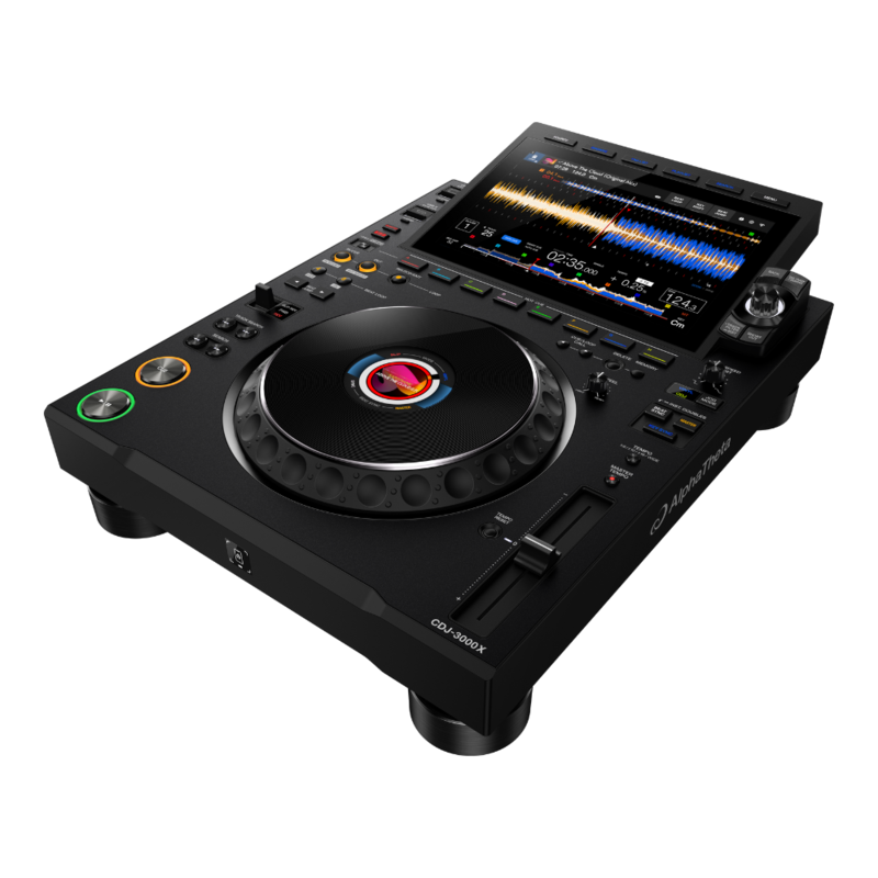 AlphaTheta CDJ-3000X DJ Tabletop mediaspeler CDJ-3000X DJ Tabletop mediaspeler