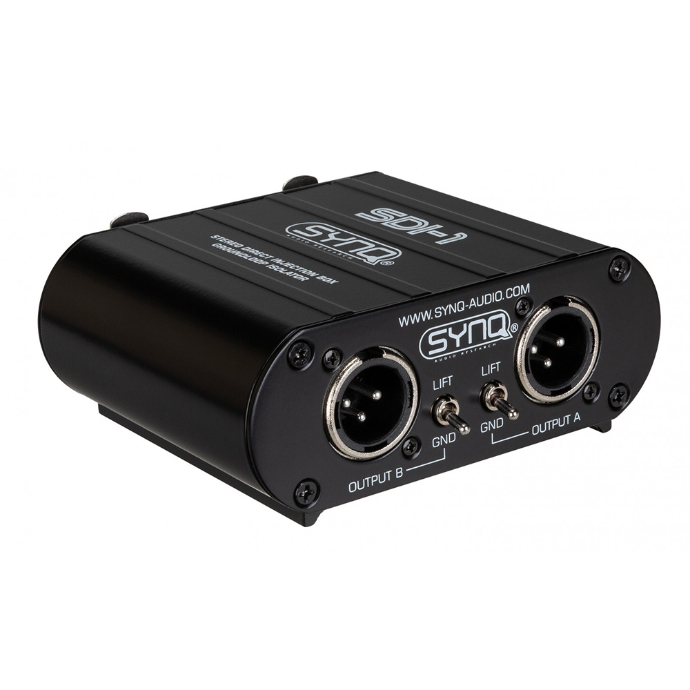 Synq SDI-1 Stereo DI box afbeelding