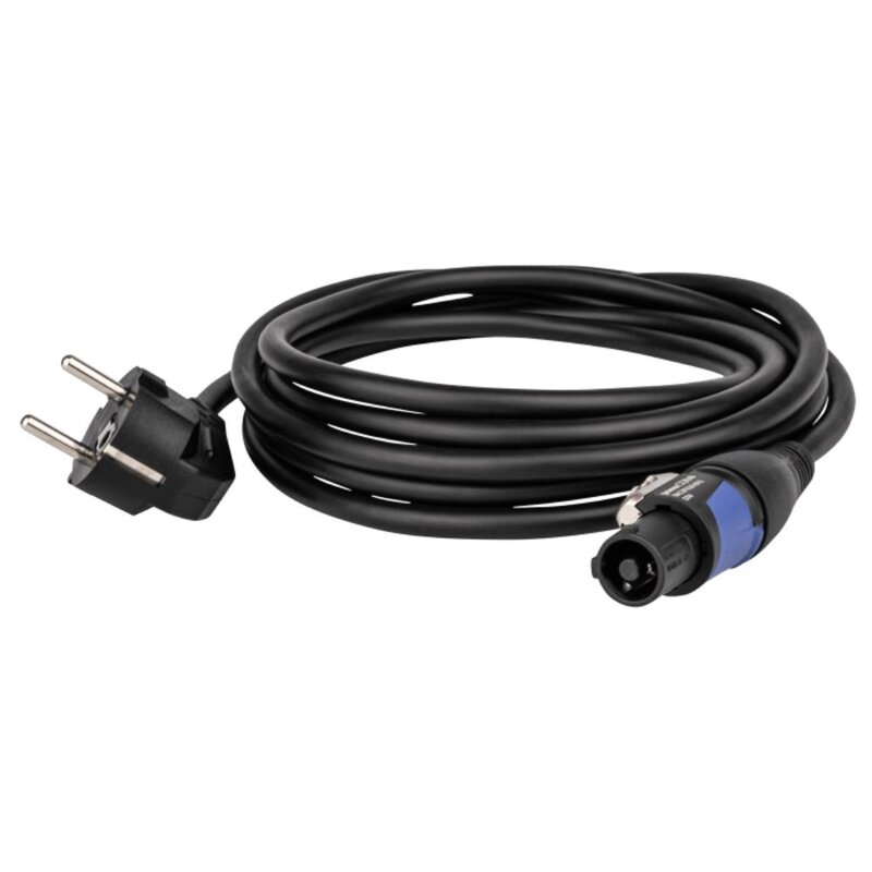 Showtec Powerconkabel aansluitsnoer 3x 1,5 mm 3 m Powerconkabel aansluitsnoer 3x 1,5 mm 3 m