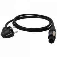 Showtec Powerconkabel aansluitsnoer 3x 1,5 mm 1.5 m Powerconkabel aansluitsnoer 3x 1,5 mm 1.5 m