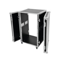 Roadinger Rack Profi 19 inch flightcase 20HE 450 mm diep met wielen Rack Profi 19 inch flightcase 20HE 450 mm diep met wielen