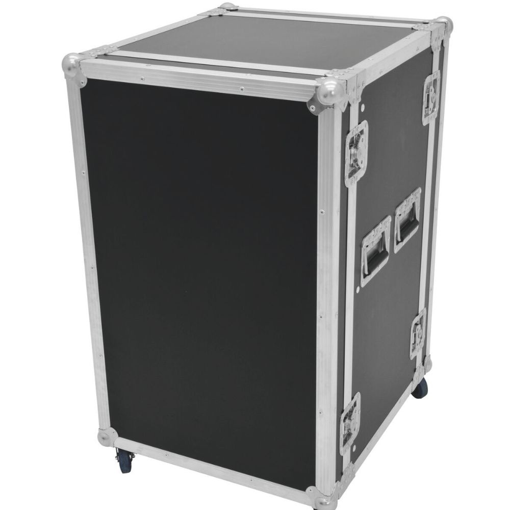 Roadinger Rack Profi 19 inch flightcase 20HE 450 mm diep met wielen afbeelding