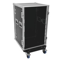 Roadinger Rack Profi 19 inch flightcase 18HE 450 mm diep met wielen Rack Profi 19 inch flightcase 18HE 450 mm diep met wielen