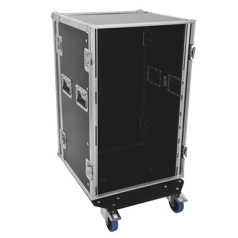 Roadinger Rack Profi 19 inch flightcase 18HE 450 mm diep met wielen Rack Profi 19 inch flightcase 18HE 450 mm diep met wielen