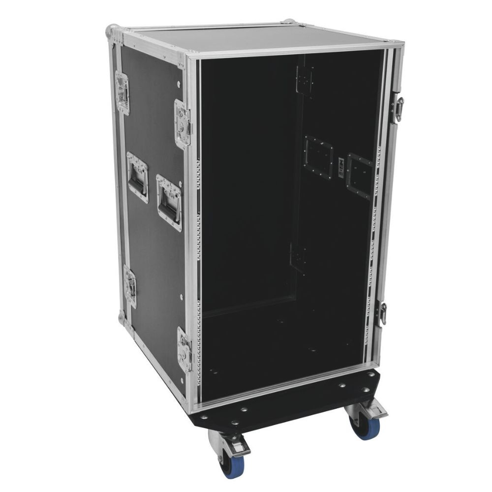 Roadinger Rack Profi 19 inch flightcase 18HE 450 mm diep met wielen afbeelding