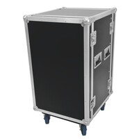 Roadinger Rack Profi 19 inch flightcase 18HE 450 mm diep met wielen Rack Profi 19 inch flightcase 18HE 450 mm diep met wielen