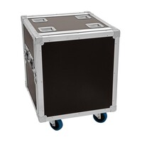 Roadinger Rack Profi 19 inch flightcase 12HE 450 mm diep met wielen Rack Profi 19 inch flightcase 12HE 450 mm diep met wielen