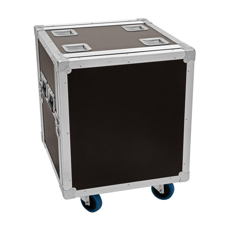 Roadinger Rack Profi 19 inch flightcase 12HE 450 mm diep met wielen Rack Profi 19 inch flightcase 12HE 450 mm diep met wielen
