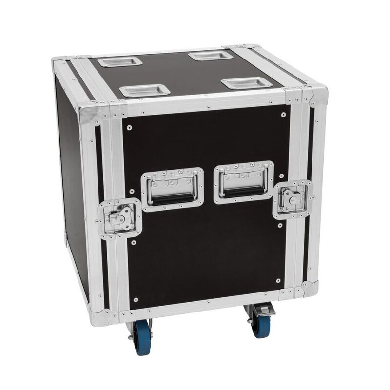 Roadinger Rack Profi 19 inch flightcase 12HE 450 mm diep met wielen Rack Profi 19 inch flightcase 12HE 450 mm diep met wielen