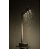 Briteq BTI-AKKUPOLE IP64 LED Verlichtingspaal zwart BTI-AKKUPOLE IP64 LED Verlichtingspaal zwart