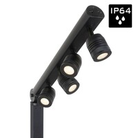 Briteq BTI-AKKUPOLE IP64 LED Verlichtingspaal zwart BTI-AKKUPOLE IP64 LED Verlichtingspaal zwart