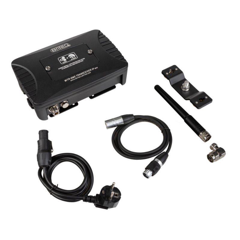 WTR-DMX Mk2 IP65 Draadloze zender/ontvanger