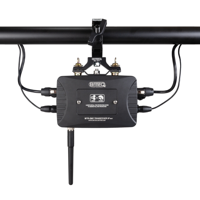 WTR-DMX Mk2 IP65 Draadloze zender/ontvanger