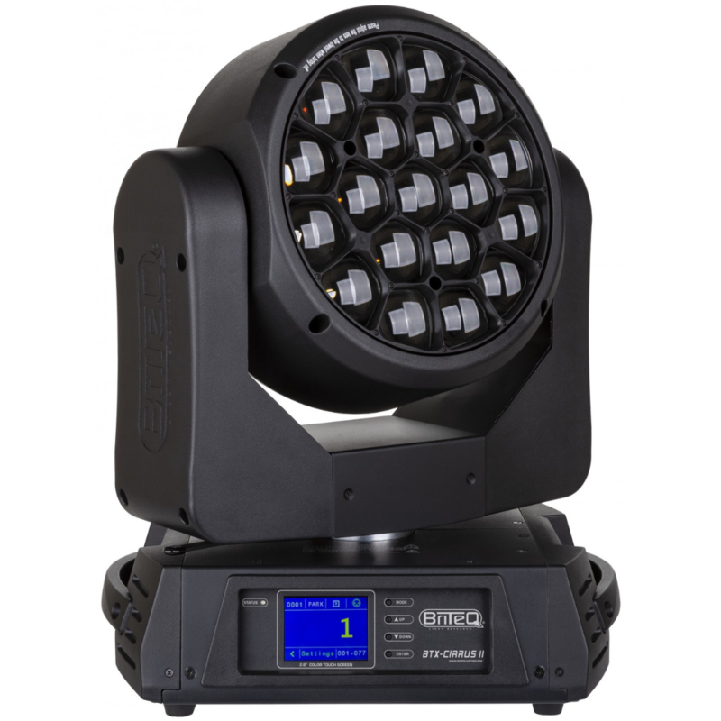 Briteq BTW-CIRRUS II LED moving head 19x 30W OSRAM RGBW BTW-CIRRUS II LED moving head 19x 30W OSRAM RGBW
