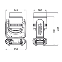 Briteq BT-VERTIGO LED moving head 7x 60W RGBL BT-VERTIGO LED moving head 7x 60W RGBL