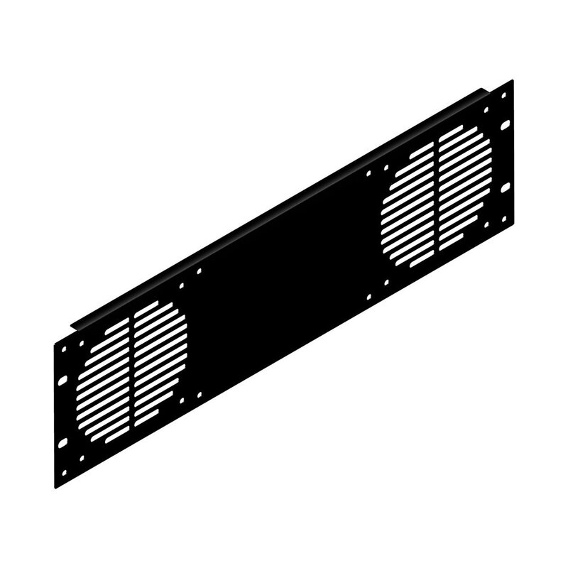G1702 rackpaneel voor 2 ventilators 3HE