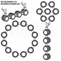 Briteq BTI-BLINDER1 FX LED blinder 70W + RGB AURA 12W BTI-BLINDER1 FX LED blinder 70W + RGB AURA 12W