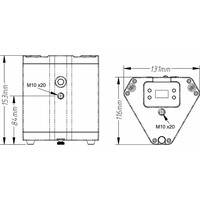 Briteq BTI-TRUSSLITE IP65 3x 10W RGBL LED BTI-TRUSSLITE IP65 3x 10W RGBL LED