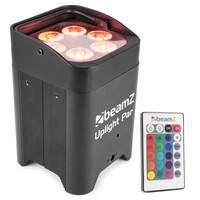 BeamZ 4x BBP96 Accu uplights + AC-460 flightbag 4x BBP96 Accu uplights + AC-460 flightbag