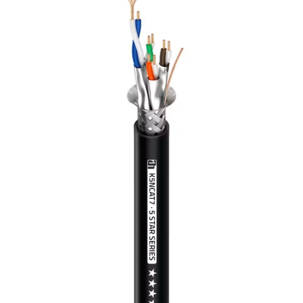 Adam Hall 5 star netwerkkabel Cat7a met PUR kabelmantel 1 m afbeelding