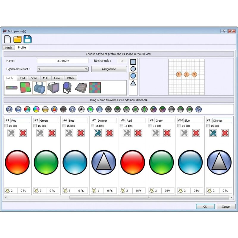 LD-1024WALL+ 1024 Kanaals DMX interface