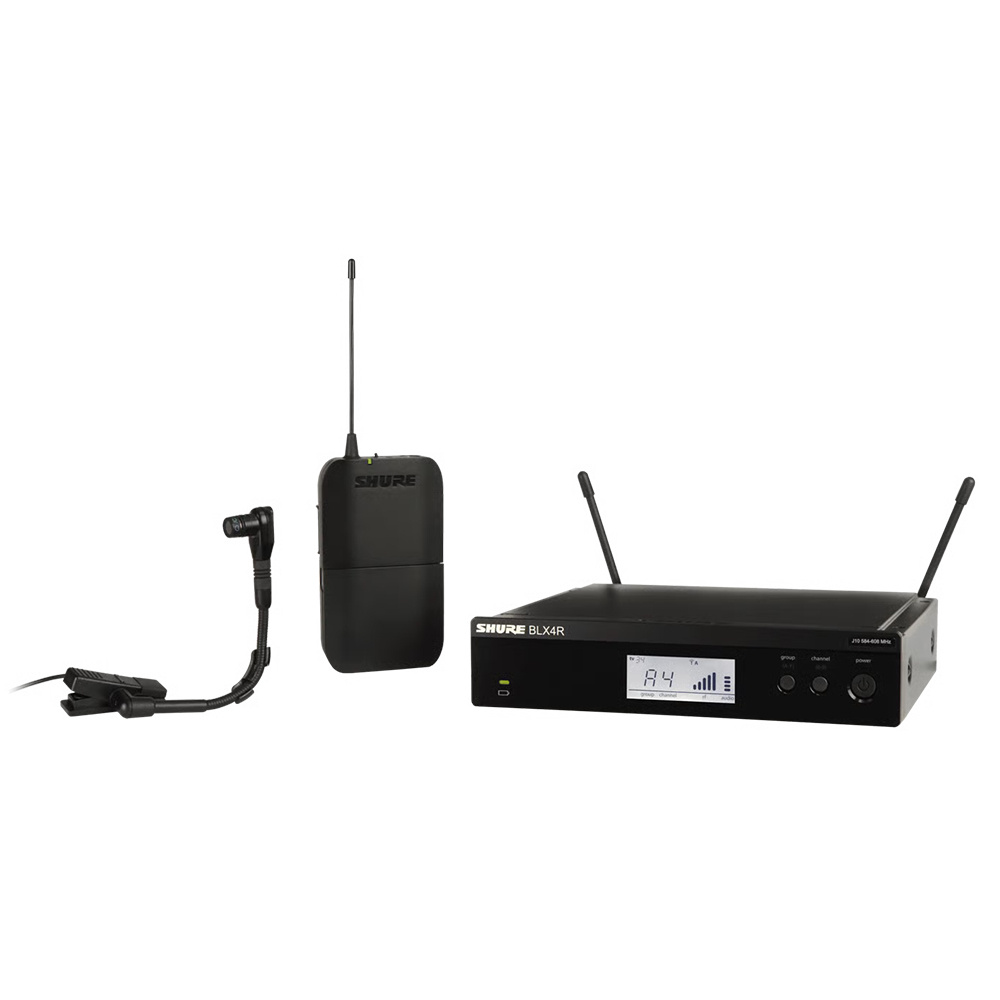 Shure BLX14R-Beta 98 Draadloos instrument systeem (rackmount) afbeelding