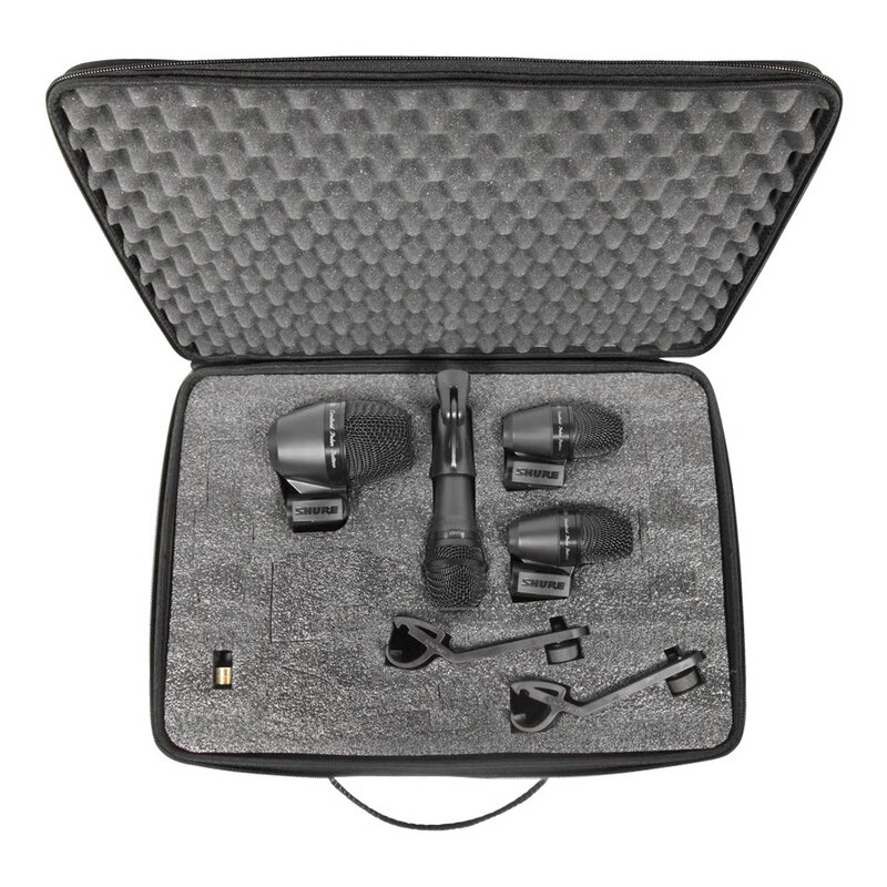 Shure PGADRUMKIT4 drummicrofoonset PGADRUMKIT4 drummicrofoonset