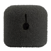 Shure Plopkap voor SM1/SM2/SM10A/SM12A/SM14 zwart Plopkap voor SM1/SM2/SM10A/SM12A/SM14 zwart