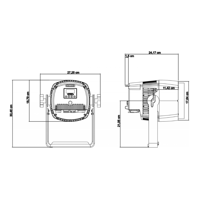BT-COLORAY 60R RGBW LED Projector 60W