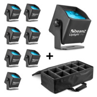 BeamZ 8x BBP44 verticale LED par + AC420 flightbag 8x BBP44 verticale LED par + AC420 flightbag