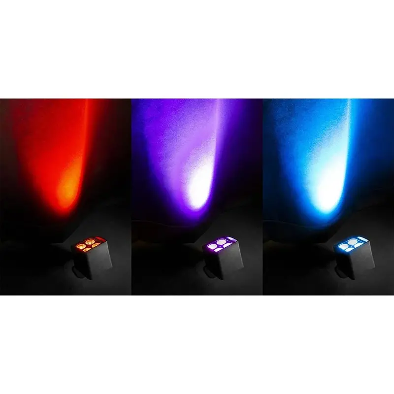 8x BBP44 verticale LED par + AC420 flightbag