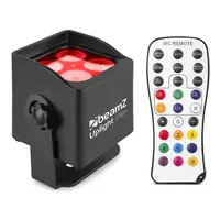 8x BBP44 verticale LED par + AC420 flightbag