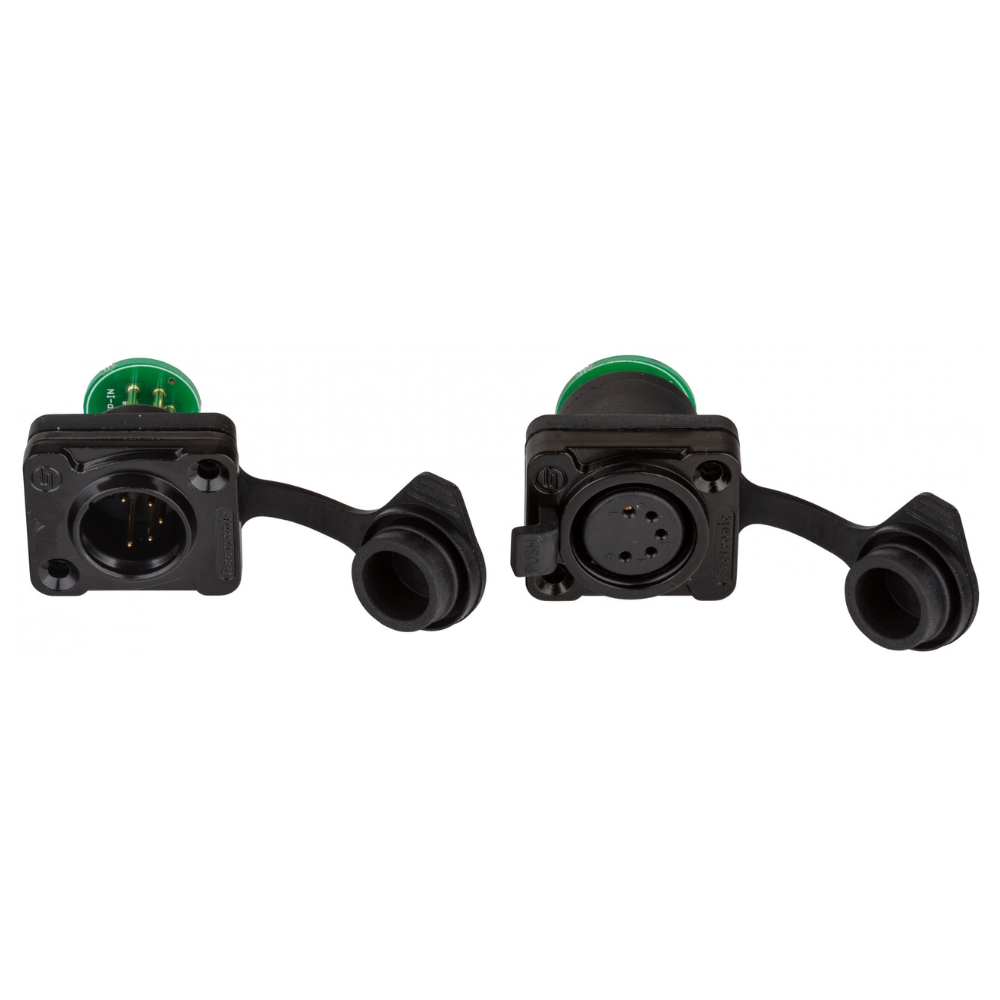 Briteq BT-XLR3TO5 Modificatiekit van IP65 XLR 3pin naar IP65 XLR 5pin afbeelding