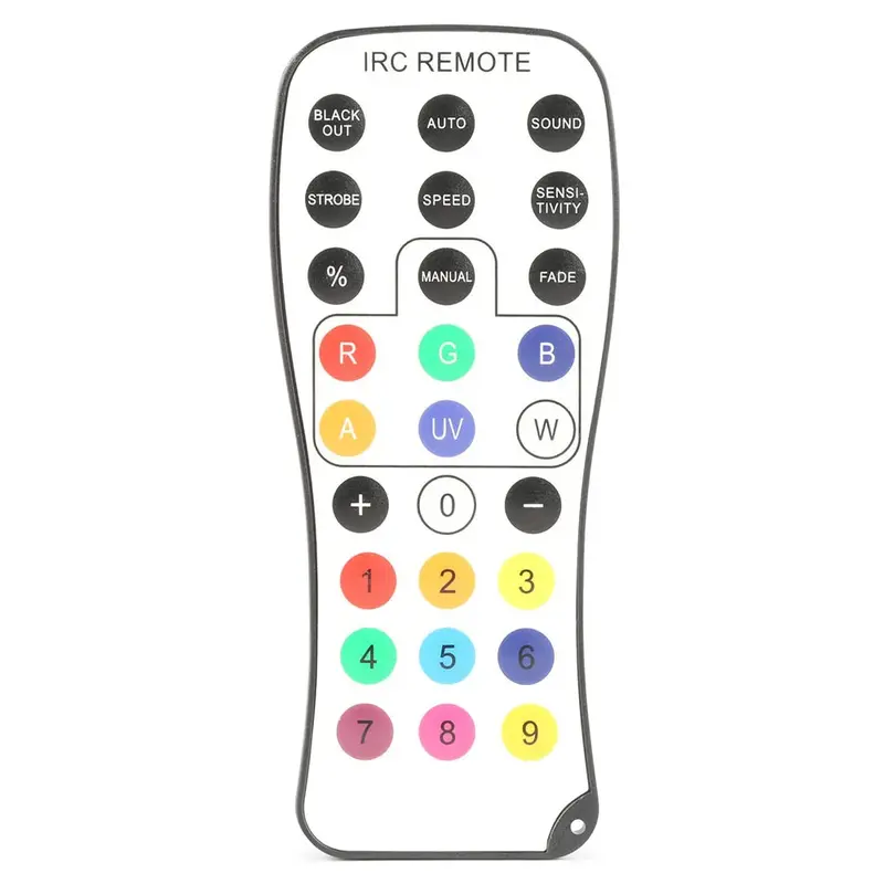 6x BBP94 verticale LED par + AC-440 flightbag