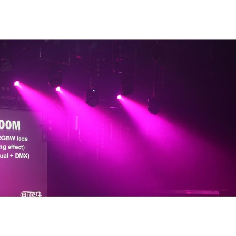 Briteq PRO BEAMER ZOOM Mk5 RGBW LED projector PRO BEAMER ZOOM Mk5 RGBW LED projector