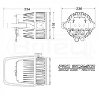 Briteq PRO BEAMER ZOOM Mk5 RGBW LED projector PRO BEAMER ZOOM Mk5 RGBW LED projector