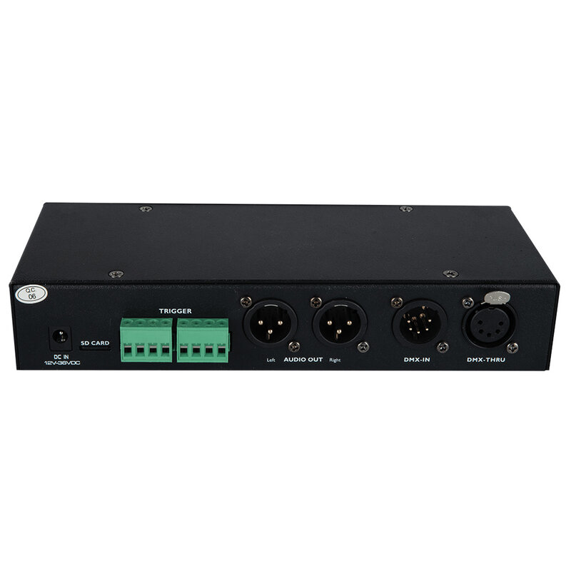 Showtec Melodist mobile DMX aanstuurbare WAV speler Melodist mobile DMX aanstuurbare WAV speler