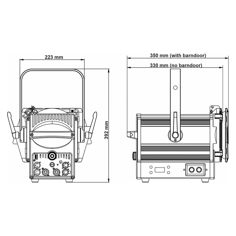 BT-THEATRE 261FC LED Fresnel