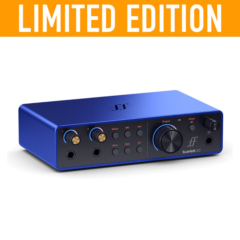 Scarlett 2i2 4th Gen USB audio-interface Limited Edition