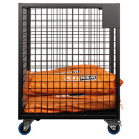 Pipe and drape halve trolley voor backdrops