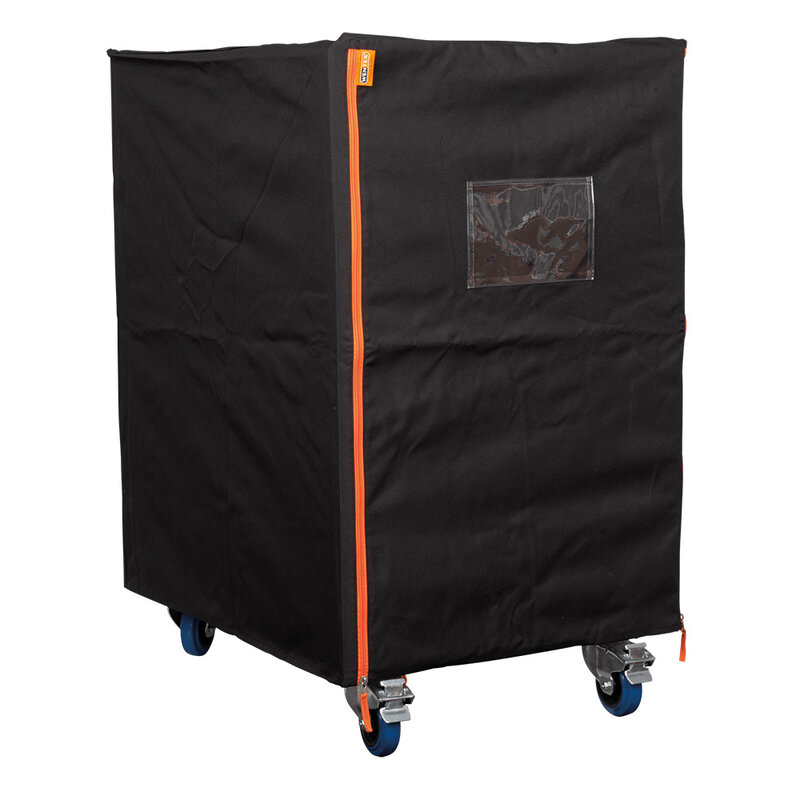 Pipe and drape cover voor halve trolley