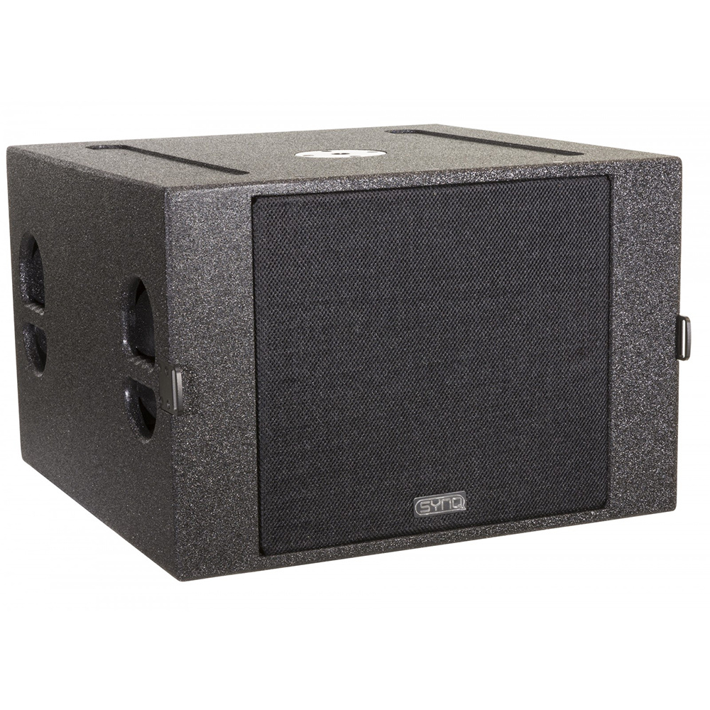 Synq SQ-212 Passieve compacte subwoofer 2 x 12 inch afbeelding